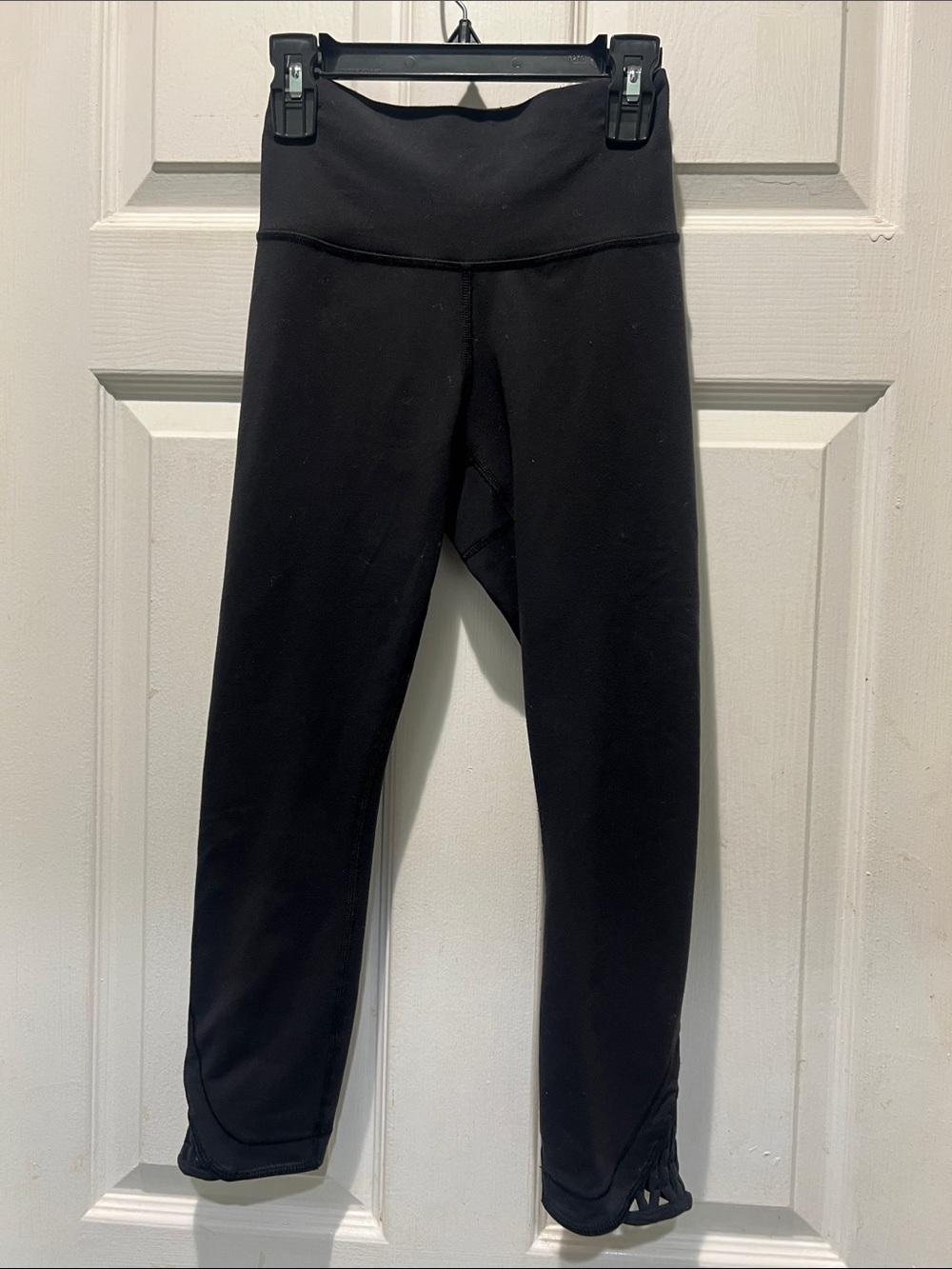 lululemon athletica Black High-Waist Workout Leggings